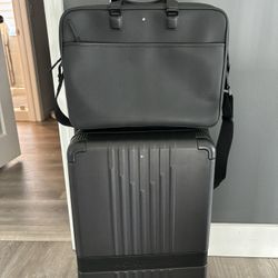 Montblanc Carryon  and Laptop Bag