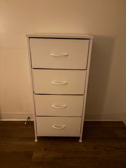 White Drawer Dresser / Storage Tower
