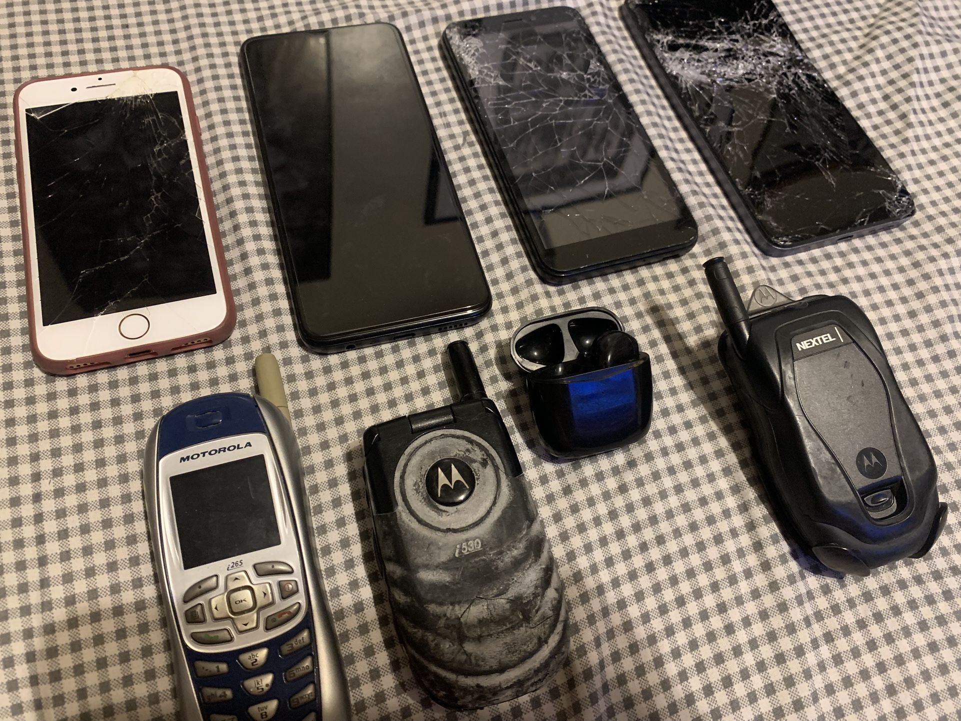 New And Old Phones.