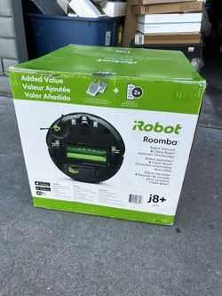iRobot Roomba j8+ (8550) Wi-Fi-connected, self-emptying robot vacuum