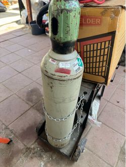 Argon tank empty