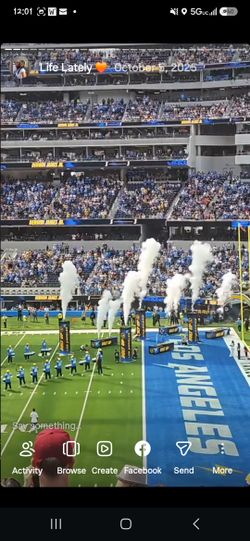 Chargers vs. Raiders Club Seat Tickets