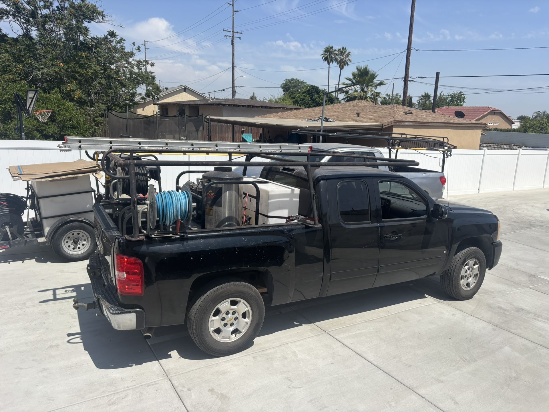 Hot Water Pressure Washer With Truck