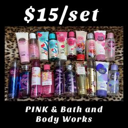 Bath And Body Works And PINK
