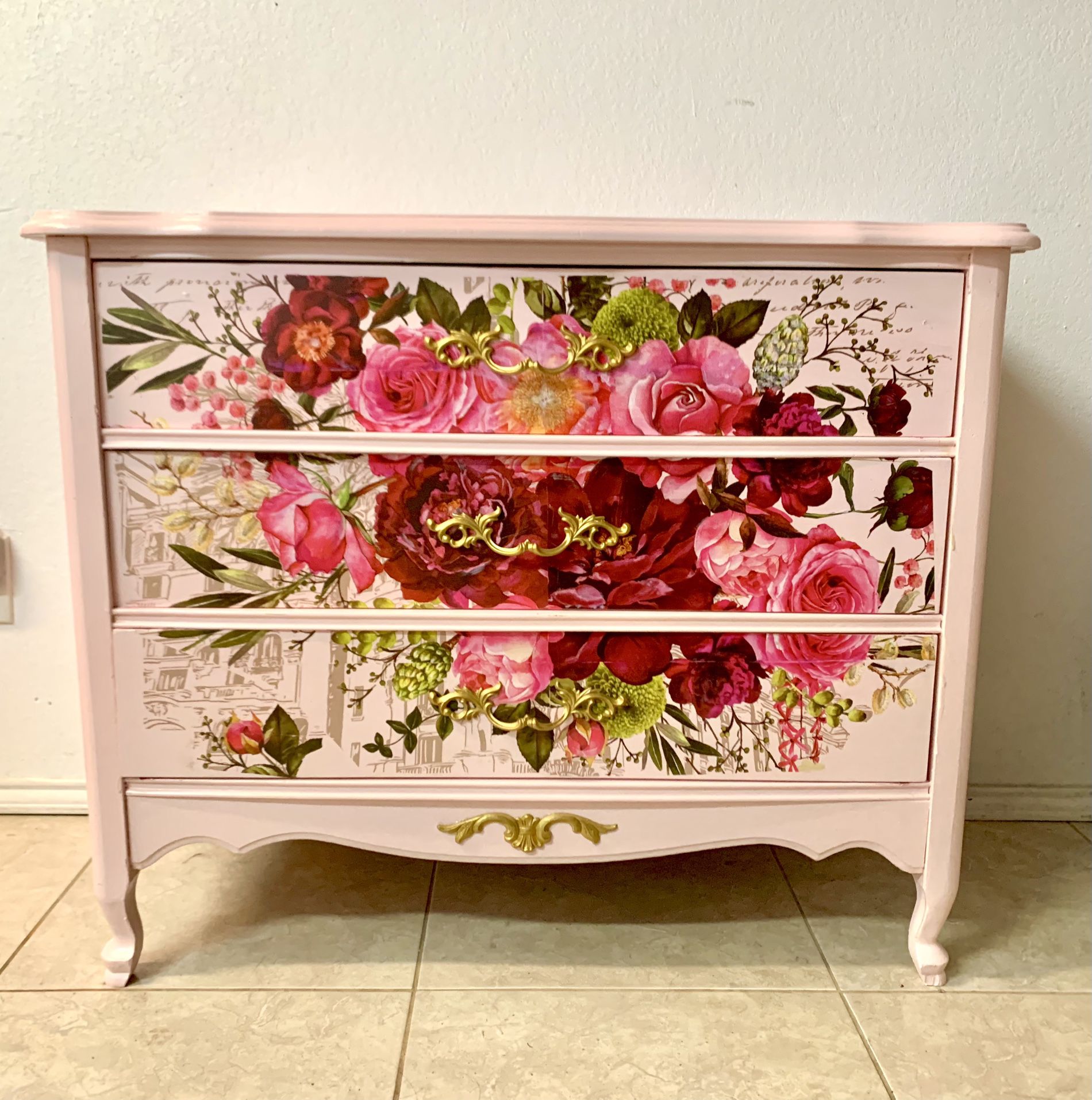 Upcycled French Provencial Dresser
