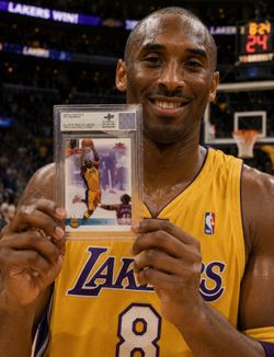 Jersey Fusion Legendary 2003-2004 kobe bryant Piece of practice worn  jersey