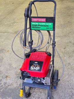 Craftsman pressure washer