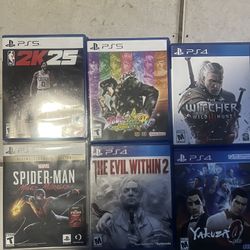 Ps5 , 3DS , PS4 Games 