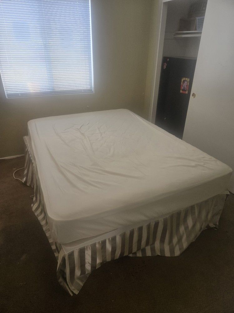 Mattress And Box Spring And Frame