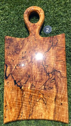 Wood and Epoxy Resin Charcuterie / Cheese Board
