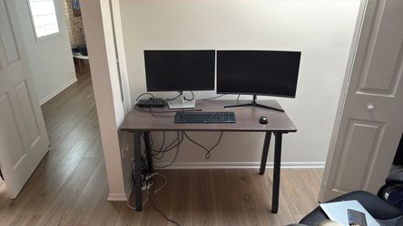 Wooden desk