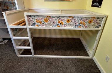 IKEA Kura Reversible Bed and Market Curatins