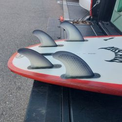 PRIVATE LABEL CNC LONGBOARD FINS/TRI/TWINS/QUADS...YOUR LOGO