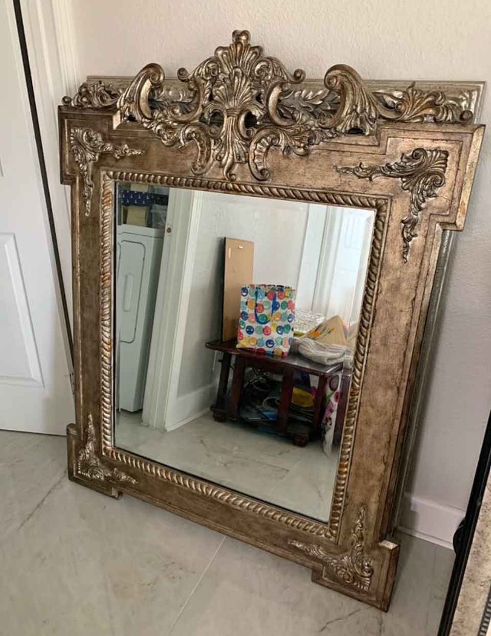 Large Beautiful Antique Mirror