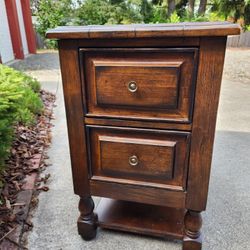 Side Table with Drawers
