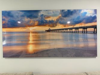 Acrylic art. Deerfield Beach pier