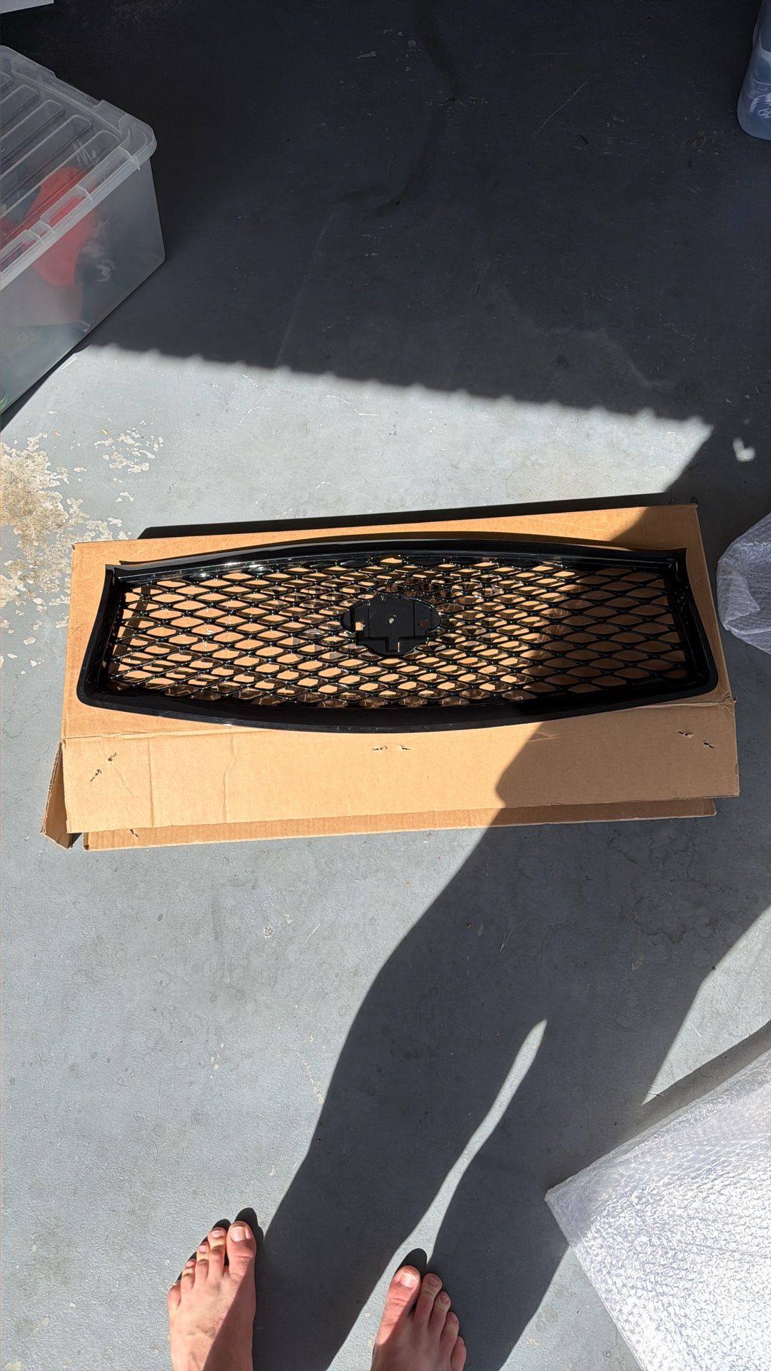 Q50 2016 Front Grill Black New