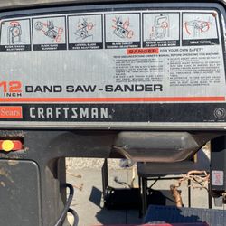 Craftsman Band Saw Sander