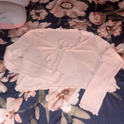 Pink Cardigan Top 🌸💐