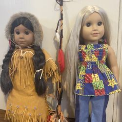 2 American Girl Dolls  $60 Each 