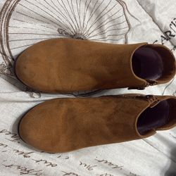 Girls Brown Boots