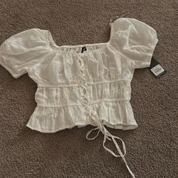 Teen Large White Shirt 