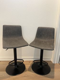 Set Of 2 MCM Barstools