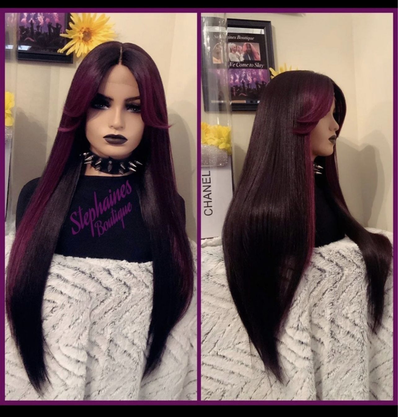Human Hair Blended Lace Front Wig