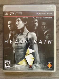 Heavy Rain (PS3) - Complete w/ Manual + Origami Insert - Tested, Great Condition
