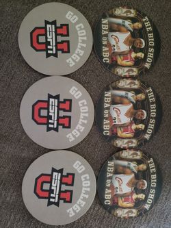 LeBron Dirk Yau Ming NBA Coasters