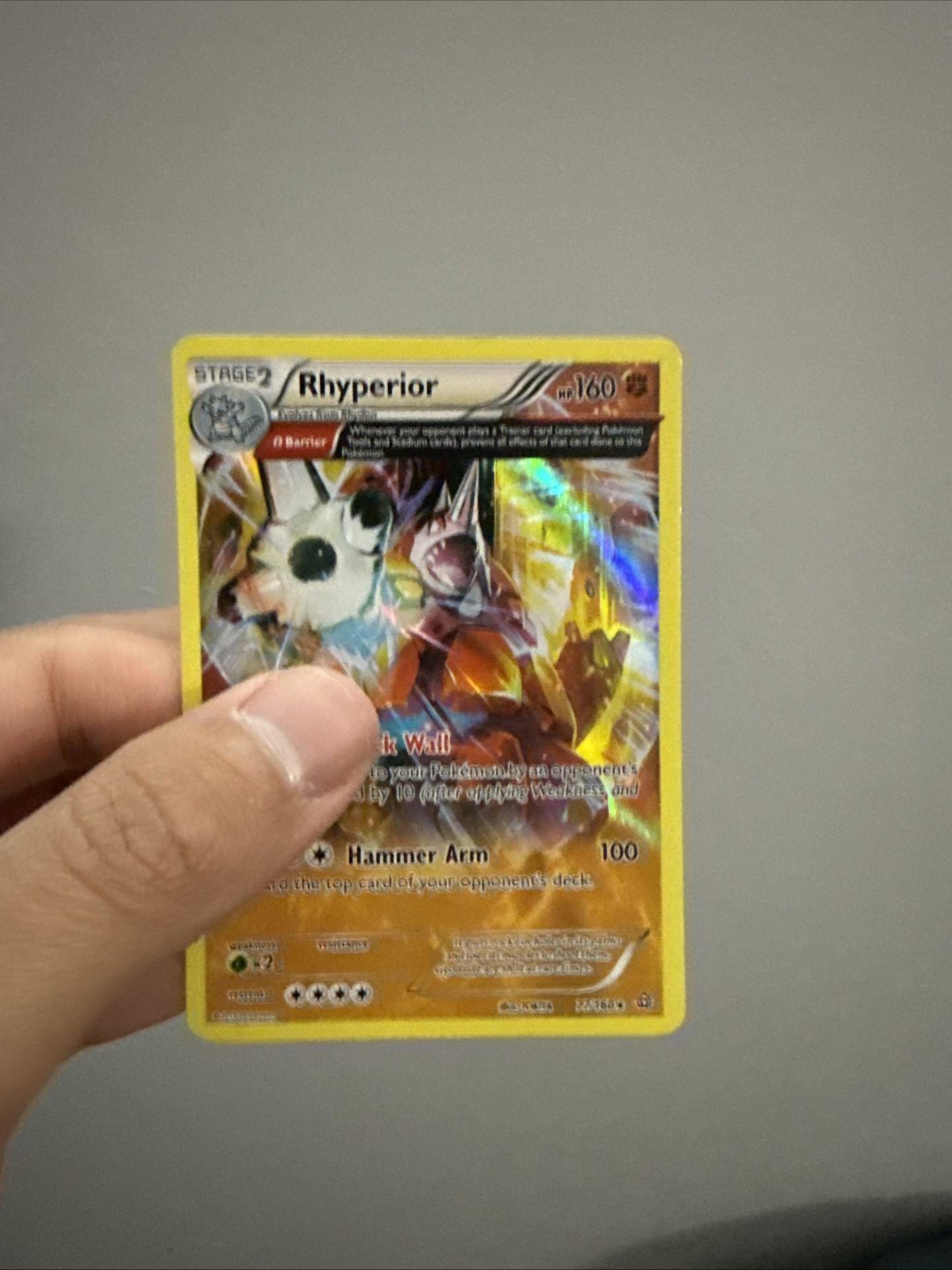 Pokemon (Rhyperior) Card