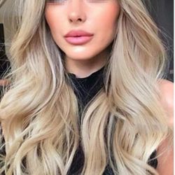 Long Wavy Brown Wigs Ombre Brown Natural Hair Wig, Lace front