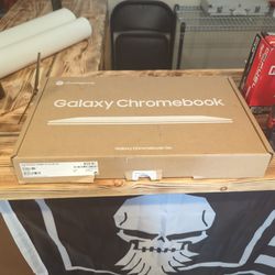 Galaxy Chromebook Brand New Silver And Thin Laptop