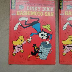 1965 Dinky Duck And Hashimoto-San Comics