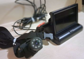 Digital Tiny Traveler Baby Backseat Car Monitor & Camera Set