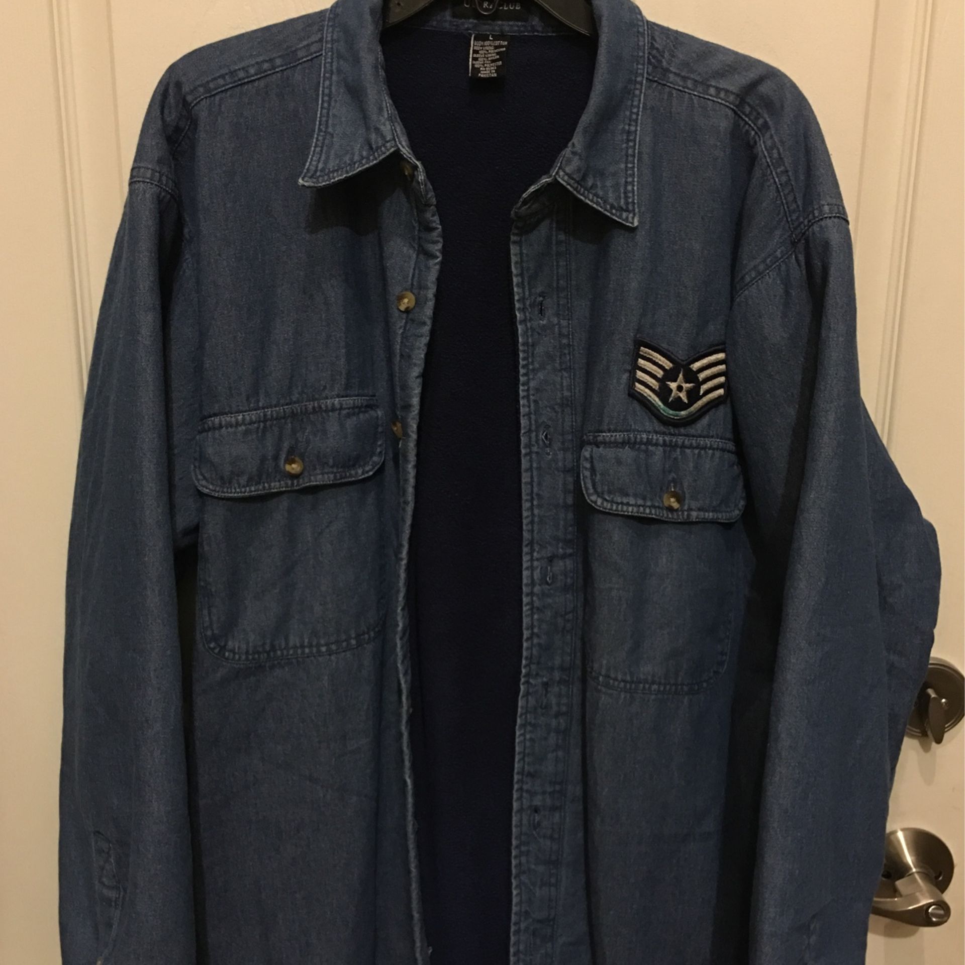 WINTER DENIM MENS JACKET