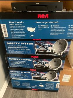 RCA satellite 📡 dishes (new)