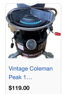 Vintage Coleman stove