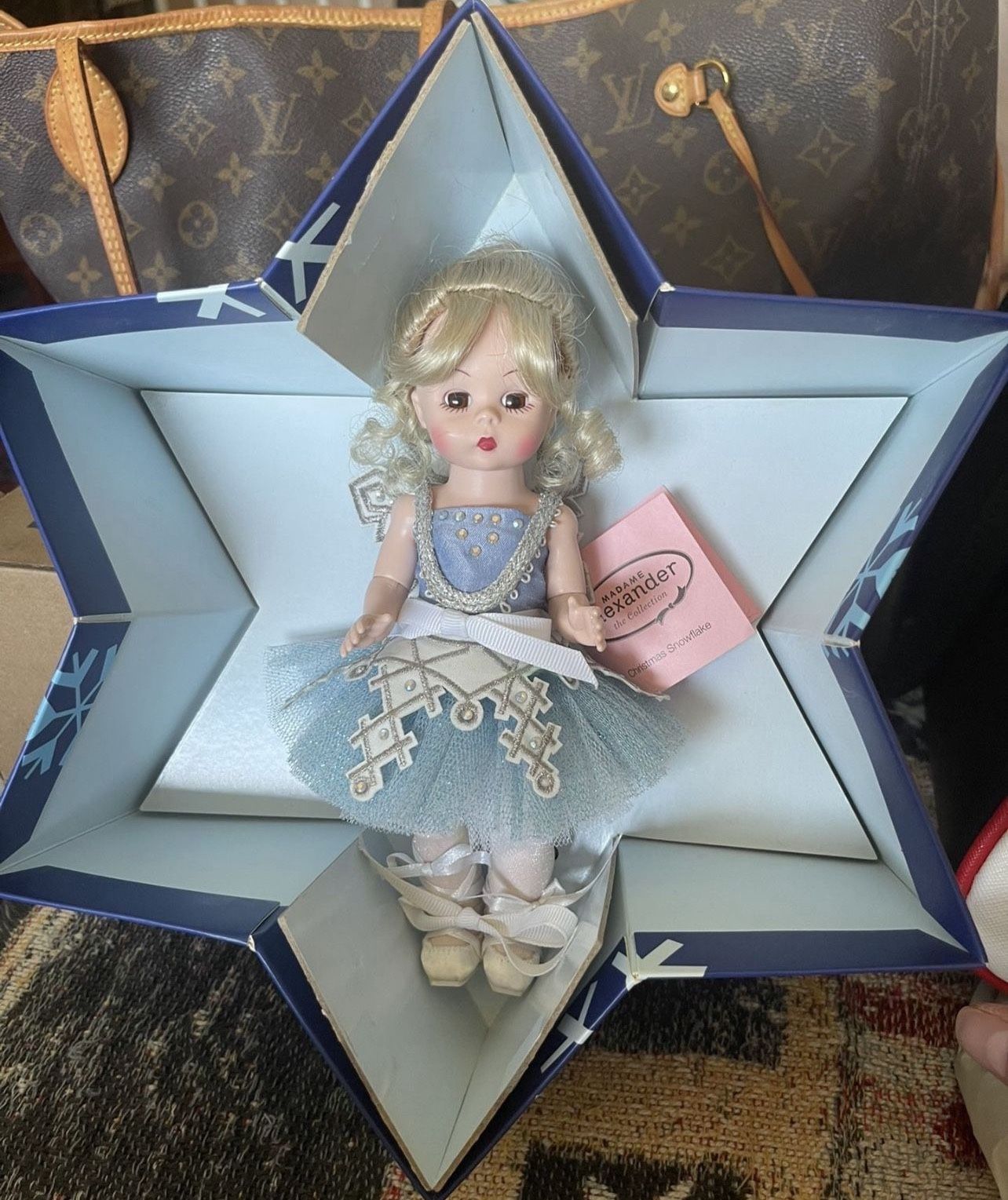 Madame Alexander Christmas Snowflake