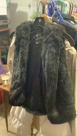 Faux-fur Vest Size 10/12 $5