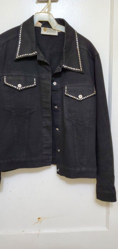 Christine Alexander Black Denim