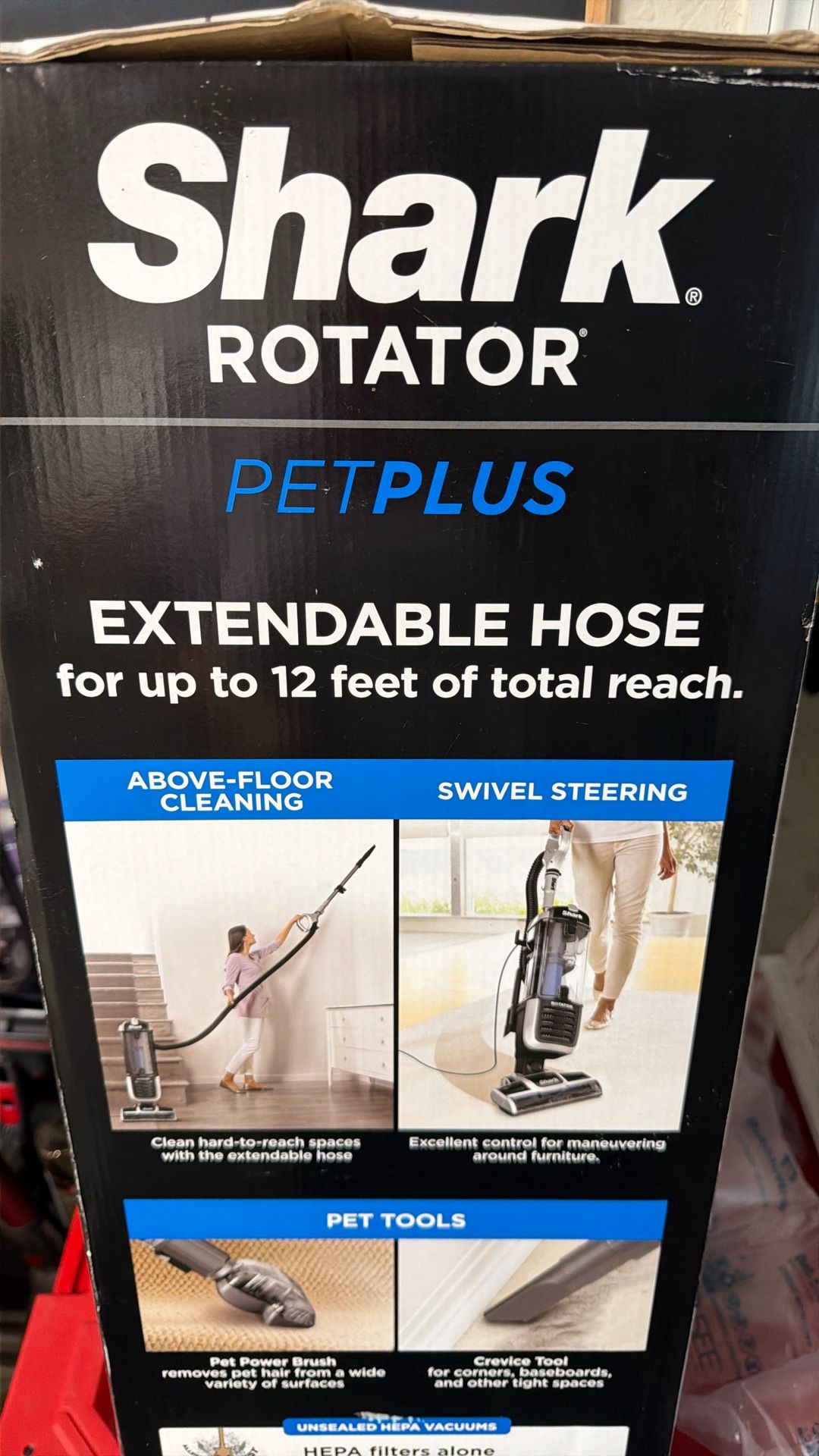 SHARK ROTATOR PET PLUS VACUUM