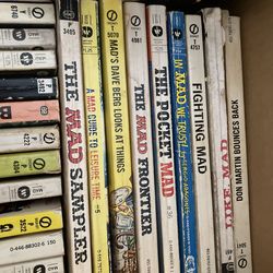 39 vintage MAD magazine paperback books