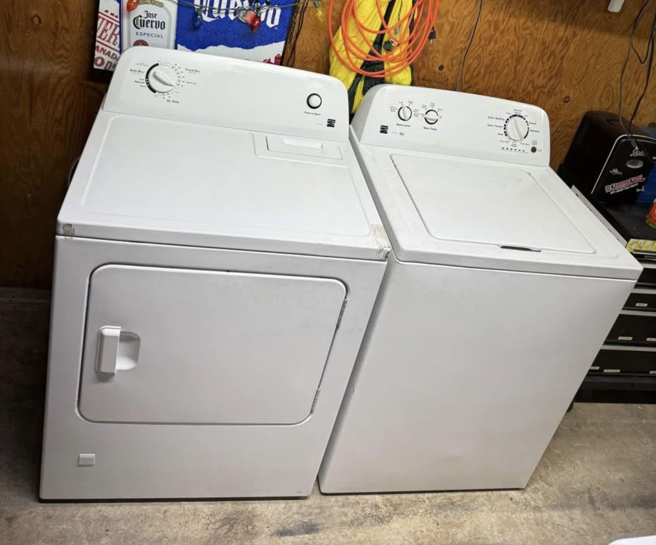Kenmore Heavy Duty Washer And Gas Dryer Set