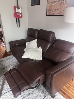 Brown Leather Recliner For Sale