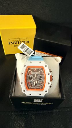 Invicta Racing Men’s Watch 44mm Light Blue