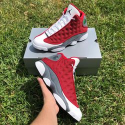 jordan 13 flint red size 11.5
