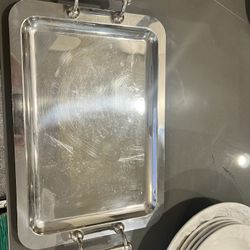 Silver Serving Tray