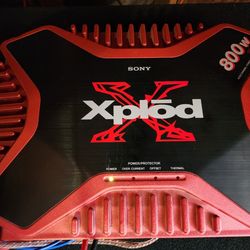 Sony Amplifier 4 channel