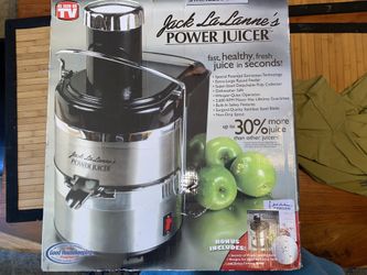 New In Box Jack La Lannne Stainless Power Juicer